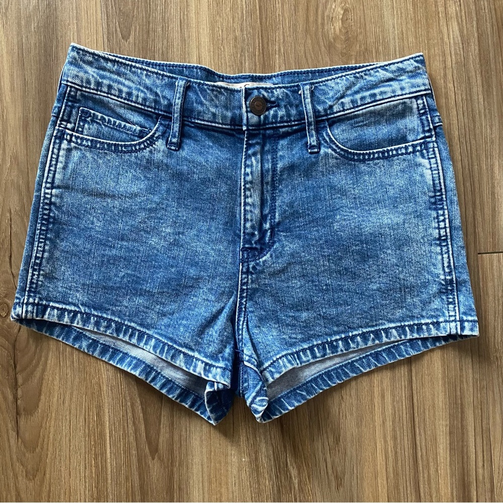 Hollister Acid Wash Shorts W26 Size 3